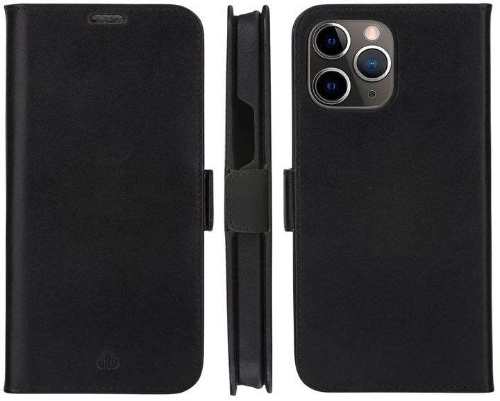 Etui z klapką Dbramante Lynge do Apple iPhone 13 Pro Max Black (LY67GTBL1319) - obraz 5