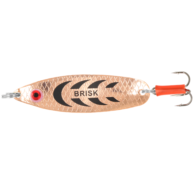 Блесна ZEOX Brisk №1 12г 015B Copper - Фото 1 Блесна ZEOX Brisk №1 12г 015B Copper - изображение 1