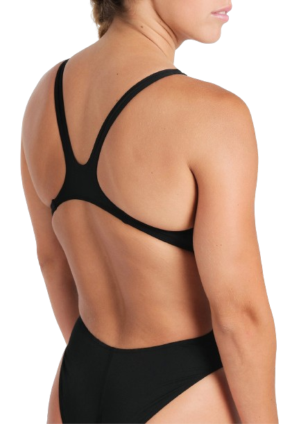 Женский сплошной купальник для плавания в бассейне Arena Team Swimsuit Swim Tech Solid (004763-550-32) 32 черный - Фото 5 Женский сплошной купальник для плавания в бассейне Arena Team Swimsuit Swim Tech Solid (004763-550-32) 32 черный - изображение 5