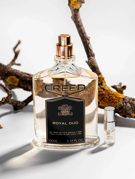 Пробник парфюмированной воды унисекс Creed Royal Oud 1.7 мл (3508440501103) - изображение 6