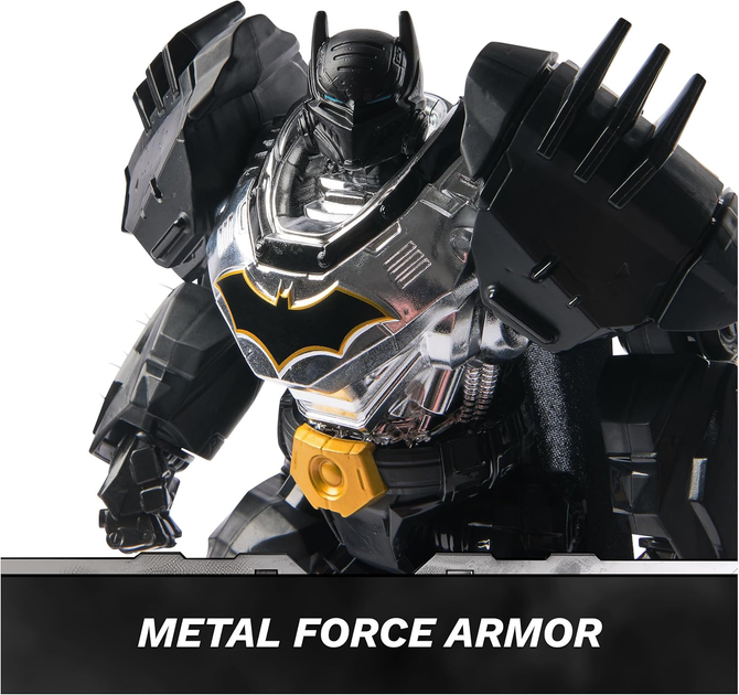 Figurka Spin Master DC Metal Force Heroes Batman 6072679 30 cm (0681147061996) - obraz 8