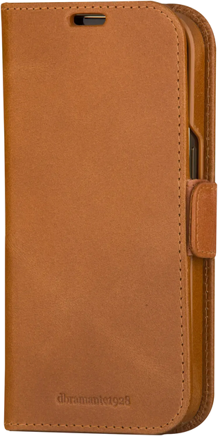 Etui z klapką Dbramante Lynge do Apple iPhone 15 Tan (LY61GT001822) - obraz 5