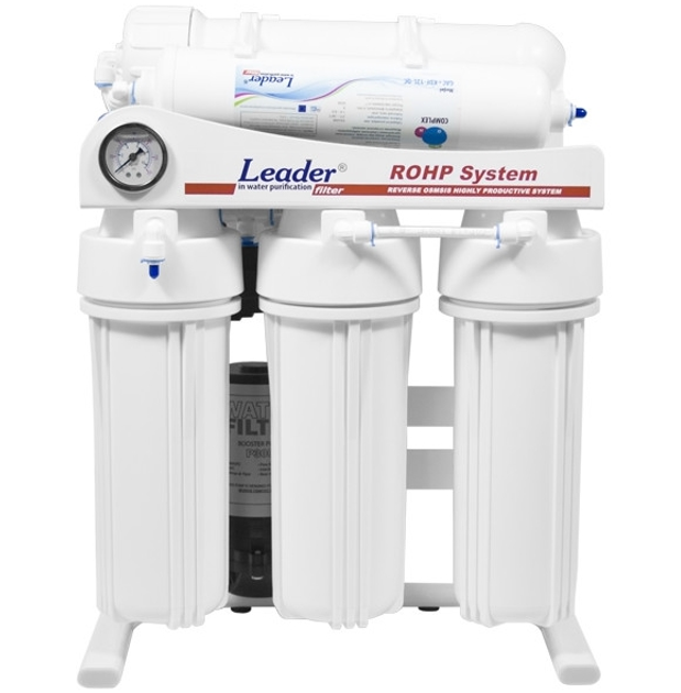 Фильтр обратного осмоса с насосом Leader ROHP 300 - изображение 1