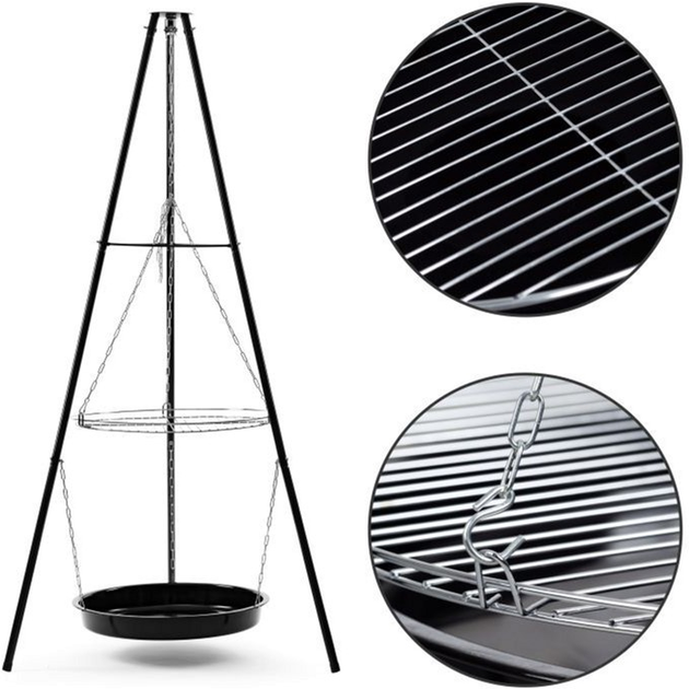 Palenisko ogrodowe na ognisko ModernHome by Multistore 45 cm (5903089064138) - obraz 7