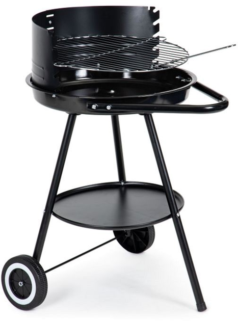 Grill węglowy ModernHome by Multistore z regulacją wysokości rusztu (5903089067054) - obraz 3