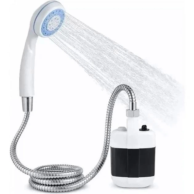 Портативний душ Portable Outdoor Shower переносний акумуляторний - зображення 8