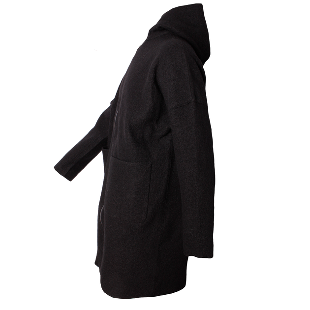 Пальто чоловіче Jack & Jones Чорний S 190124-949442 - зображення 2