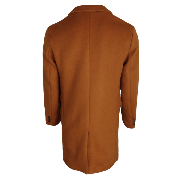 Пальто мужское Jack & Jones Горчичный XS 190124-949427 - изображение 3