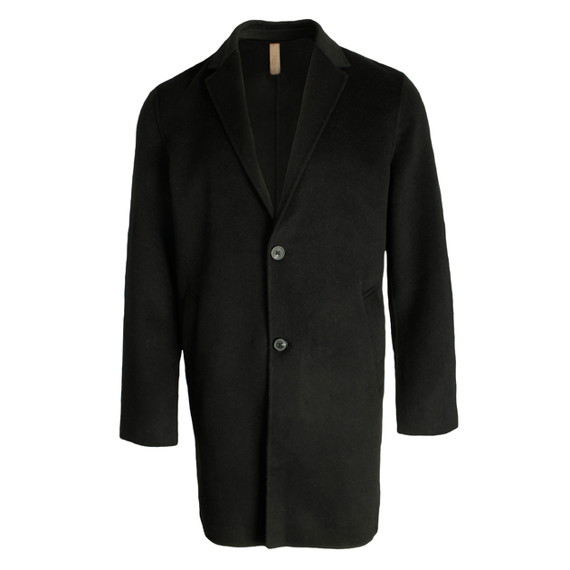 Пальто чоловіче Jack & Jones Чорний XL 190124-949426 - Фото 1 Пальто чоловіче Jack & Jones Чорний XL 190124-949426 - зображення 1