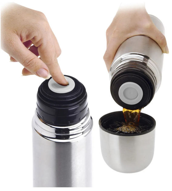 Termos ze stali nierdzewnej EH Excellent Houseware 750 ml (8711295925962) - obraz 3