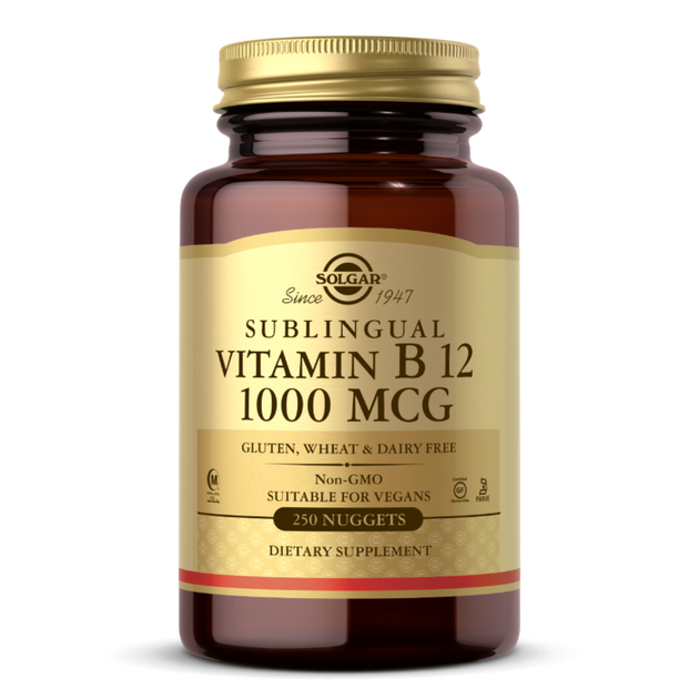 Витамин В12, Сублингвальный, Vitamin B12, Solgar, 1000 мкг, 250 таблеток - изображение 2