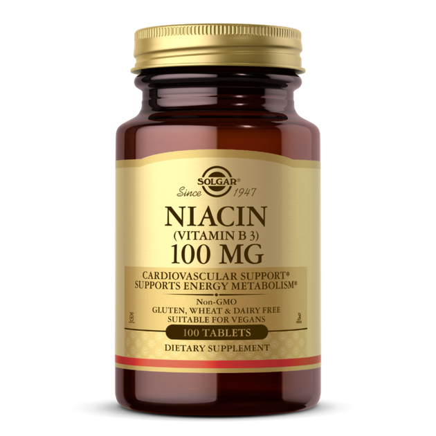 Ниацин Solgar Niacin 100 mg (100 tabs) солгар - Фото 1 Ниацин Solgar Niacin 100 mg (100 tabs) солгар - изображение 1