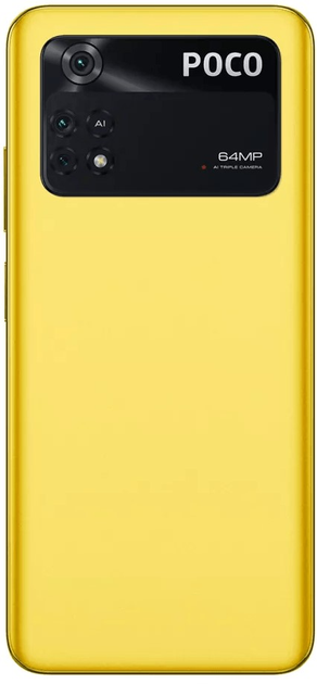 Smartfon Poco M4 Pro 4G 6/128GB Yellow (6934177773297) - obraz 3