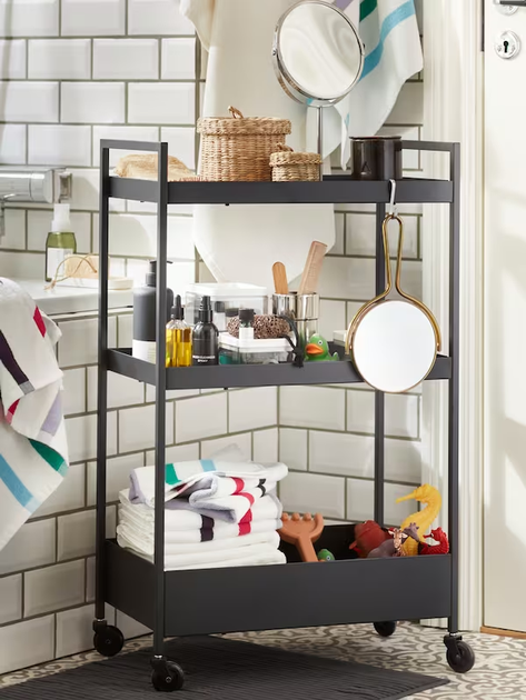 Тележка NISSAFORS IKEA 203.997.77 черный - Фото 12 Тележка NISSAFORS IKEA 203.997.77 черный - изображение 12