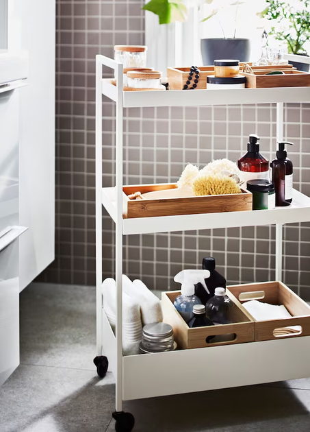 Тележка NISSAFORS IKEA 404.657.33 белый - изображение 10