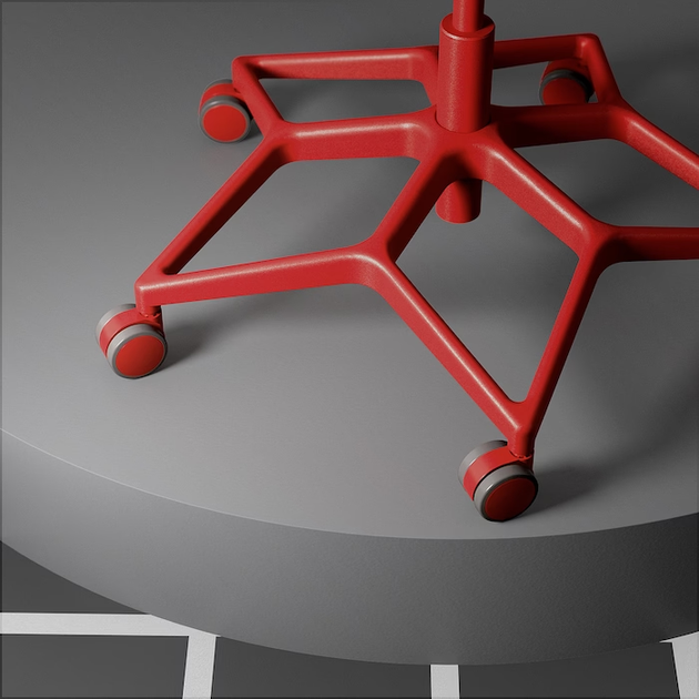 Офисное/игровое кресло STYRSPEL IKEA 605.260.85 серый/красный - Фото 6 Офисное/игровое кресло STYRSPEL IKEA 605.260.85 серый/красный - изображение 6