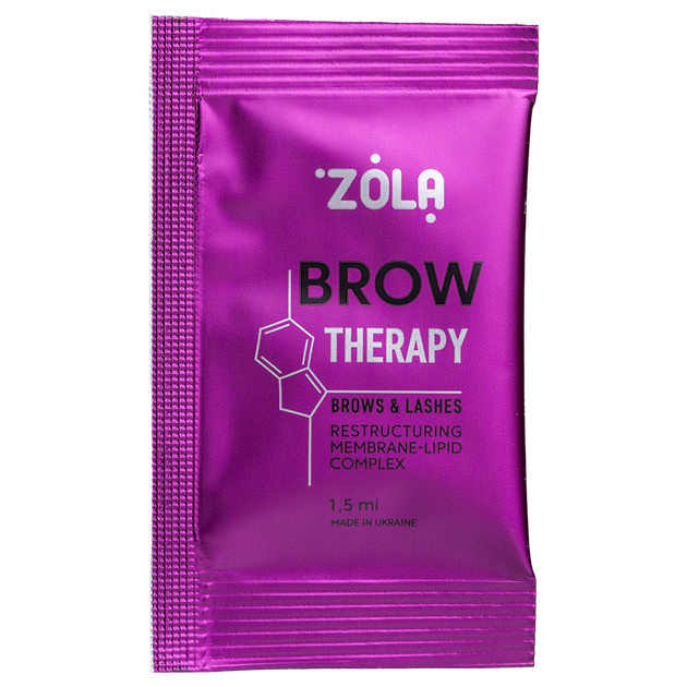 ZOLA Реструктуризуючий мембранно-ліпідний комплекс Brow Therapy 1,5 мл - Фото 1 ZOLA Реструктуризуючий мембранно-ліпідний комплекс Brow Therapy 1,5 мл - зображення 1