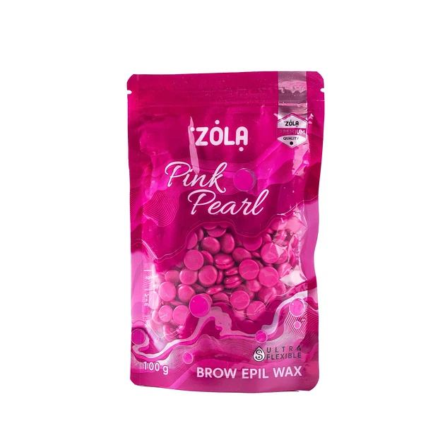 Воск для депиляции Zola Wax Pink Pearl 100 г - Фото 1 Воск для депиляции Zola Wax Pink Pearl 100 г - изображение 1