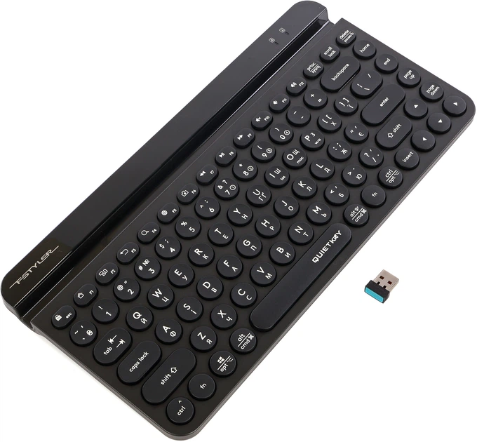 Клавиатура беспроводная A4Tech FBK30 Wireless Black (4711421972499) - изображение 4