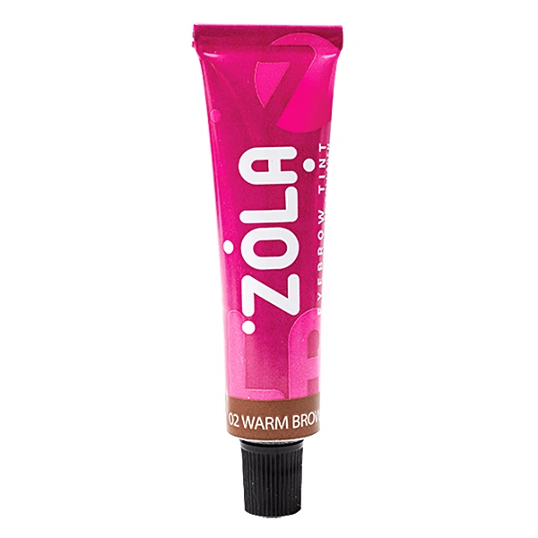 Краска для бровей Zola 02 Warm Brown 15 мл - Фото 1 Краска для бровей Zola 02 Warm Brown 15 мл - изображение 1