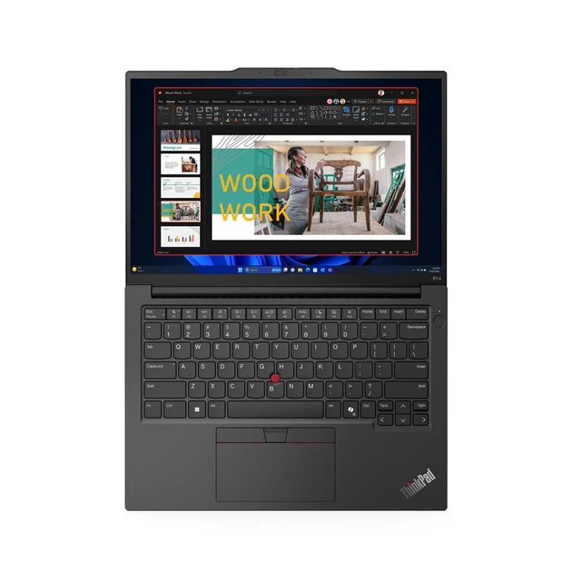 Ноутбук Lenovo ThinkPad E14-G6 14" WUXGA IPS AG, AMD R7-7735HS, 32GB, F1TB, UMA, DOS, чорний - зображення 6