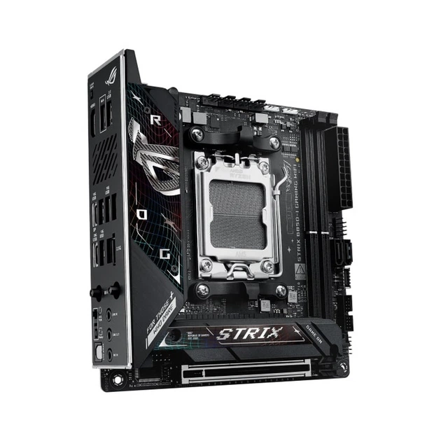 Материнcька плата ASUS ROG STRIX B850-I GAMING WIFI sAM5 B850 2xDDR5 M.2 HDMI USB Type-C WiFi BT mIT - Фото 10 Материнcька плата ASUS ROG STRIX B850-I GAMING WIFI sAM5 B850 2xDDR5 M.2 HDMI USB Type-C WiFi BT mIT - зображення 10