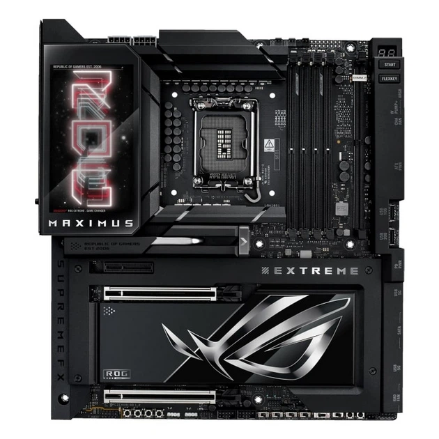 Материнская плата ASUS ROG MAXIMUS Z890 EXTREME s1851 Z890 4xDDR5 M.2 Thunderbolt HDMI Wi-Fi BT EATX - изображение 5