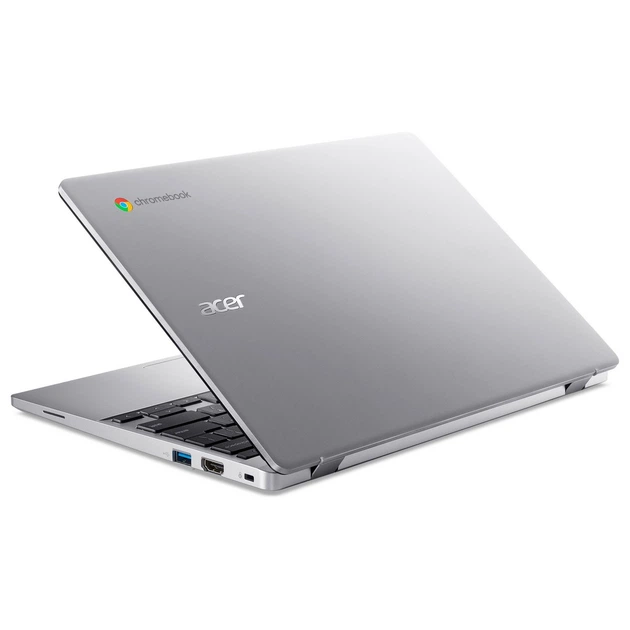 Ноутбук Acer Chromebook CB311-12H 11", Intel C N100, 8GB, F128GB, UMA, ChromeOS, сріблястий - Фото 4 Ноутбук Acer Chromebook CB311-12H 11", Intel C N100, 8GB, F128GB, UMA, ChromeOS, сріблястий - зображення 4