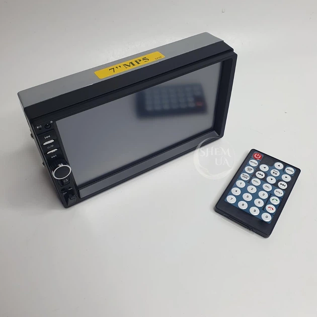 Автомагнитола 2DIN 7" с сенсорным TFT дисплеем, Windows, Bluetooth, FM-радио, USB и пультом дистанционного управления, мультимедийная магнитола для авто с поддержкой MP3/MP4/FLAC/AVI Черная, DNB-718 - изображение 5