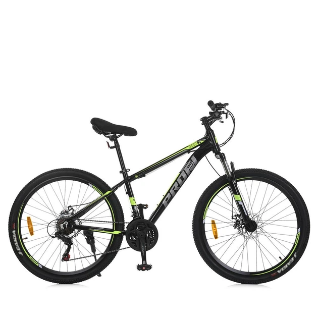 Спортивный велосипед MTB2602-4 с размером колес 26", черно-зеленого цвета - Фото 6 Спортивный велосипед MTB2602-4 с размером колес 26", черно-зеленого цвета - изображение 6