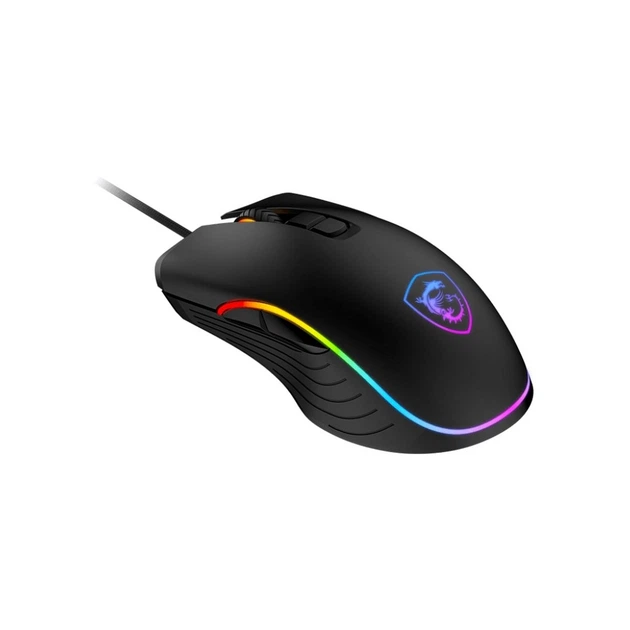 Мышь MSI FORGE GM300, RGB, USB-A, черный - изображение 6