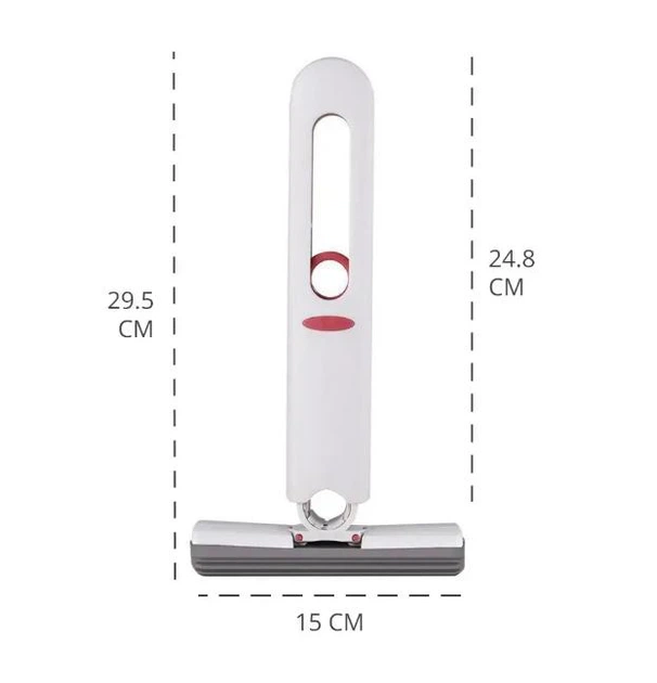 Мини-швабра MINI MOP XL-340 с автоотжимом, компактная, легкая, для уборки дома, авто - изображение 9