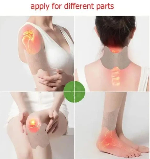 Пластырь для снятия боли в спине pain Relief neck Patches 10шт, набор обезболивающих пластырей для позвоночника - изображение 3