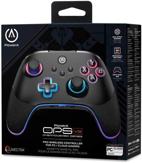 Kontroler PowerA OPS v3 Wireless Controller with Lumectra (PCGP0382-01) - obraz 10