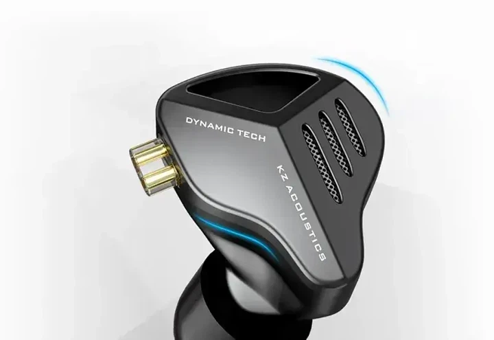 KZ ZVX Black – Динамічні навушники 1DD з чорним матовим корпусом та референсним звучанням (без мікрофона) - Фото 3 KZ ZVX Black – Динамічні навушники 1DD з чорним матовим корпусом та референсним звучанням (без мікрофона) - зображення 3