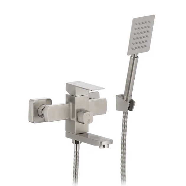 Смеситель для ванны MIXXUS KUB-009 (SS2850) - Фото 1 Смеситель для ванны MIXXUS KUB-009 (SS2850) - изображение 1
