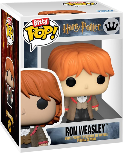 Набір фігурок Funko Bitty Pop HP GoF Рон 4 шт 83656 (889698836562) - зображення 3