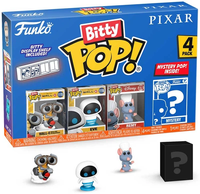 Zestaw figurek Funko Bitty Pop Pixar 75476 (889698754767) - obraz 3
