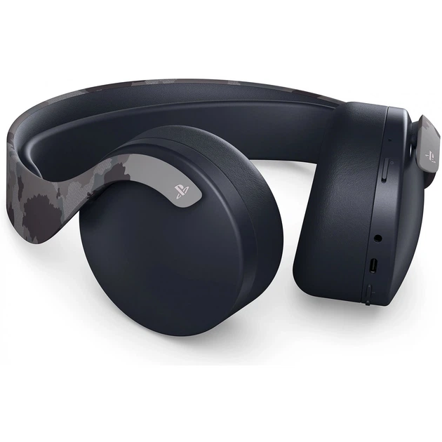 Навушники Sony Pulse 3D Wireless Headset Gray Camouflage (9406990) - Фото 4 Навушники Sony Pulse 3D Wireless Headset Gray Camouflage (9406990) - изображение 4