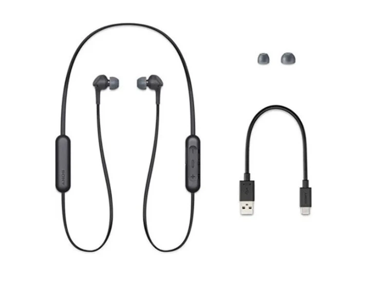 Наушники беспроводные Sony WI-XB400 Black (WIXB400B.CE7) - Фото 2 Наушники беспроводные Sony WI-XB400 Black (WIXB400B.CE7) - изображение 2