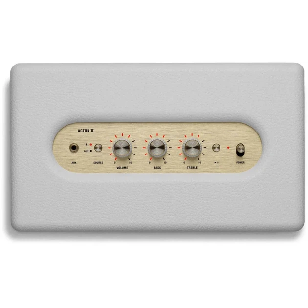 Портативная колонка Marshall Acton II Bluetooth White (1001901) - Фото 3 Портативная колонка Marshall Acton II Bluetooth White (1001901) - изображение 3