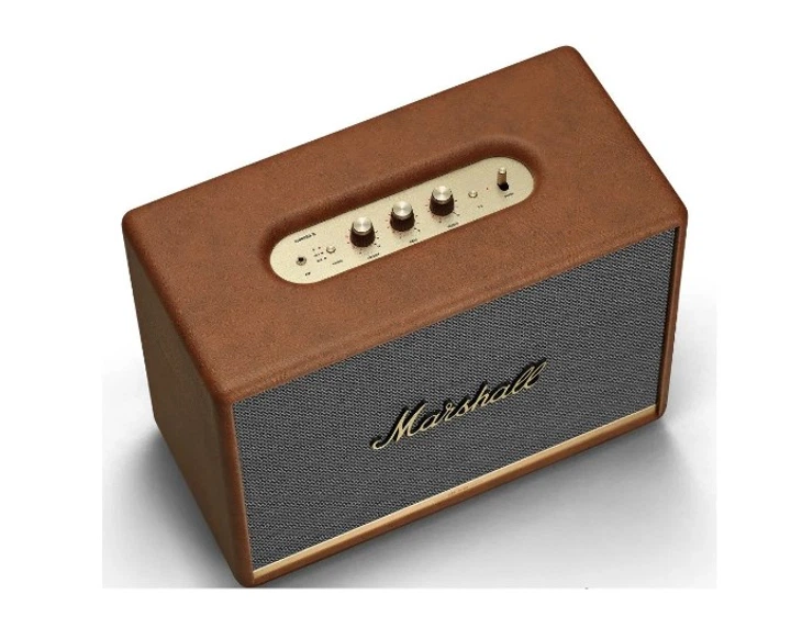Портативная колонка Marshall Woburn II Brown (1002767) - Фото 2 Портативная колонка Marshall Woburn II Brown (1002767) - изображение 2