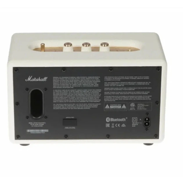 Портативная колонка Marshall Acton II Bluetooth White (1001901) - Фото 5 Портативная колонка Marshall Acton II Bluetooth White (1001901) - изображение 5