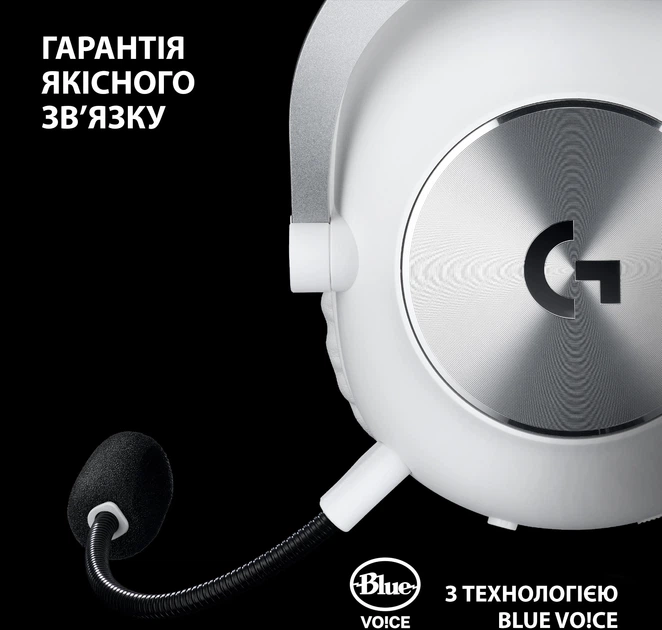 Наушники Logitech G Pro X 2 Lightspeed Wireless White (981-001269) - изображение 7
