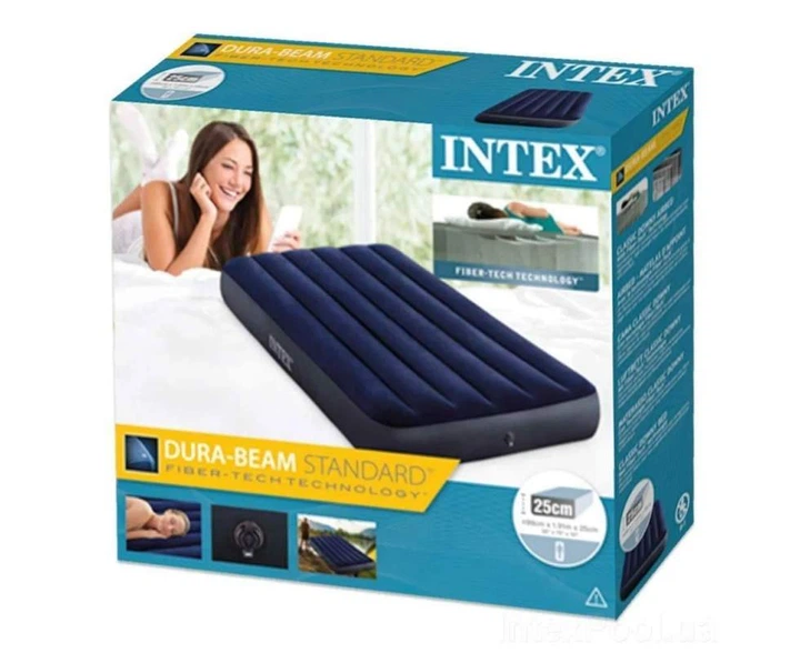 Надувной матрас Intex 64757 - Фото 5 Надувной матрас Intex 64757 - изображение 5