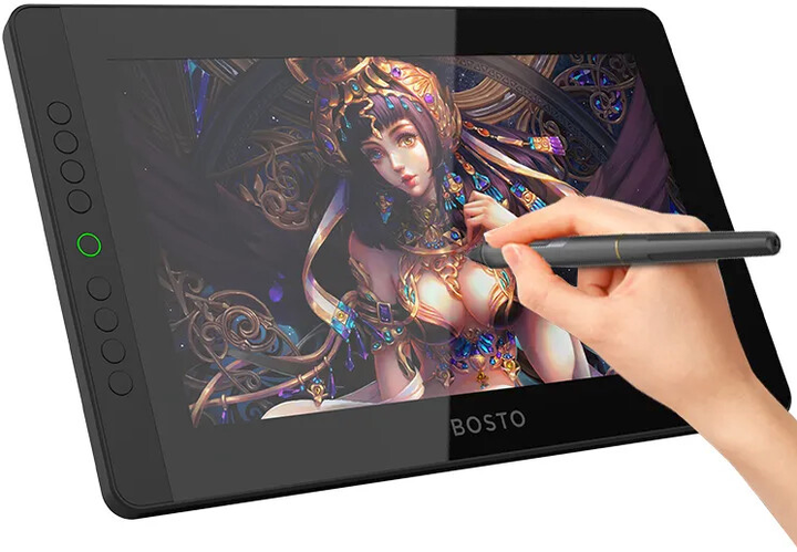 Tablet graficzny Bosto BT-13HDK-T Black (6972288300476) - obraz 7