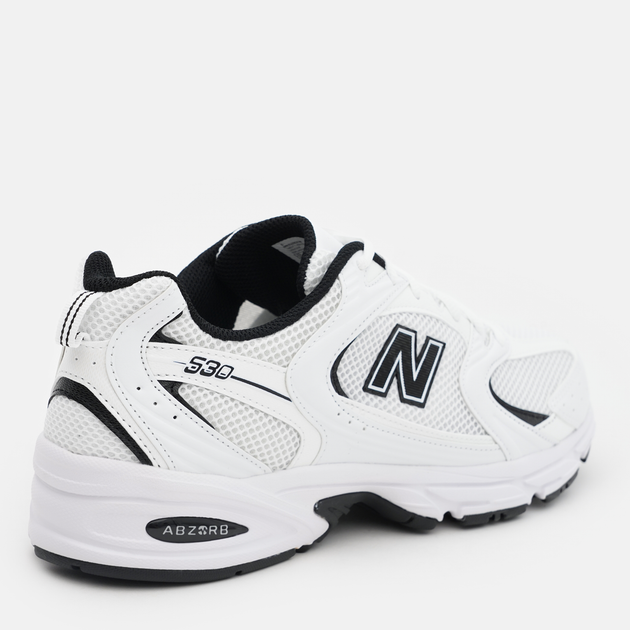 Buty sportowe męskie New Balance 530 MR530EWB 43 (9.5US) Biały/Czarny (196071167992) - obraz 5