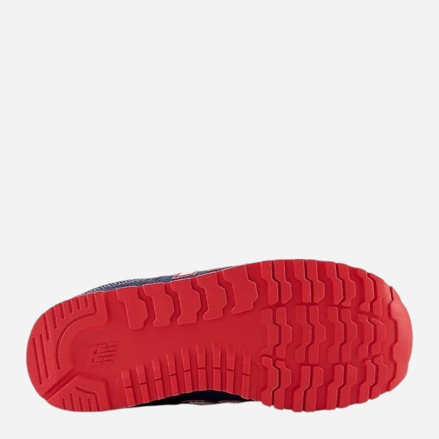 Sneakersy młodzieżowe chłopięce na rzepy New Balance 500 PV500NV1 35 (3US) Granatowe (196432579143) - obraz 5