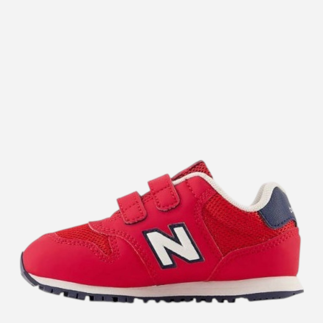 Sneakersy dziecięce dla dziewczynki na rzepy New Balance 500 IV500TR1 27.5 (10US) Czerwone (196432597734) - obraz 3