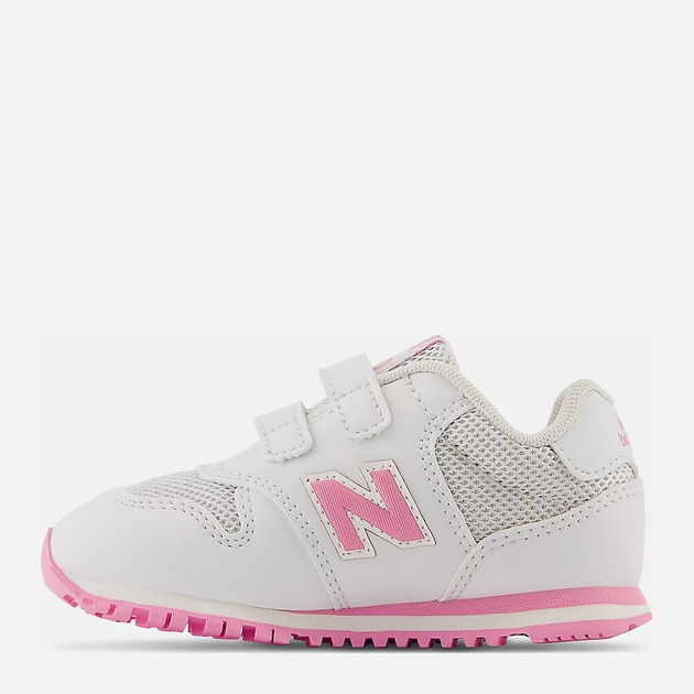 Дитячі кросівки для дівчинки New Balance 500 IV500QP1 26 (9US) Білі (196432598526) - зображення 3